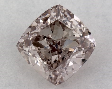  0.50 Carat Pink SI1  cushion modified diamond